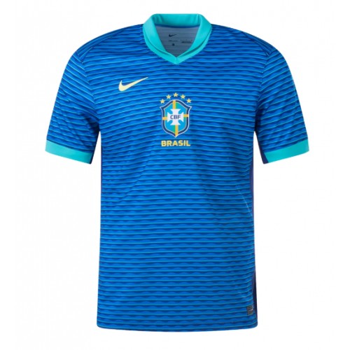 Brazil Gostujuci Dres Copa America 2024 Kratak Rukav